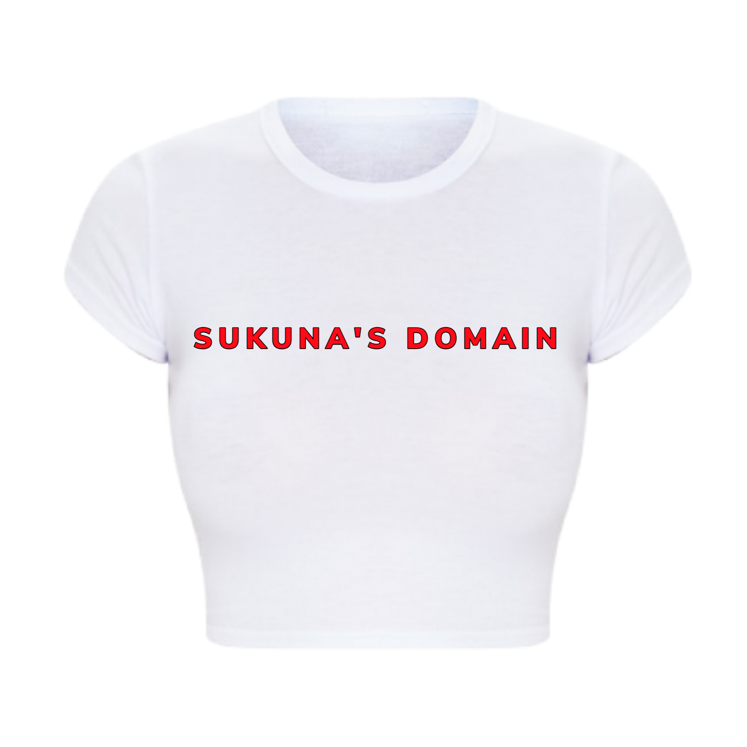 Sukuna&#39;s Domain Crop Top