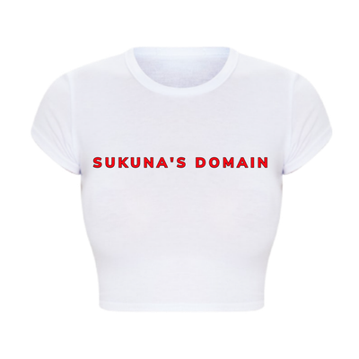 Sukuna&#39;s Domain Crop Top