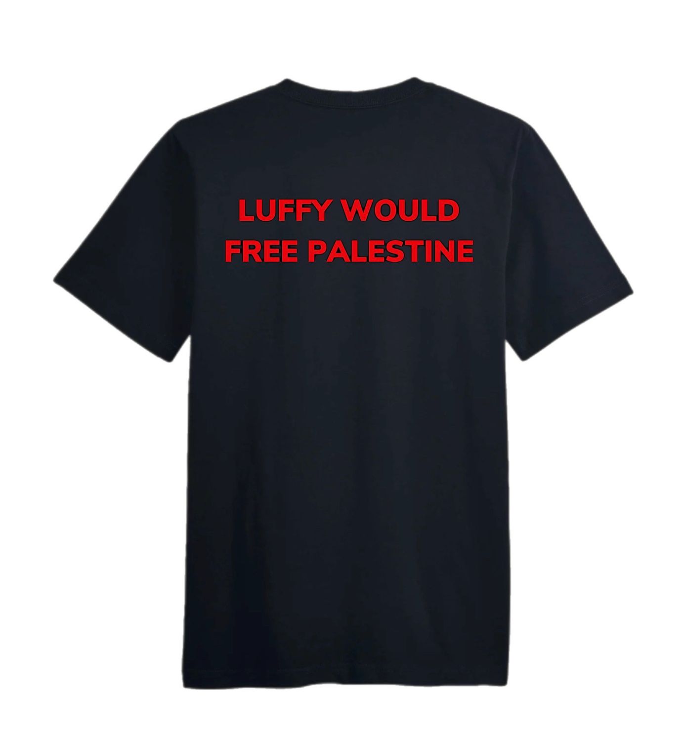 Luffy Would Free Palestine Heavy Tee