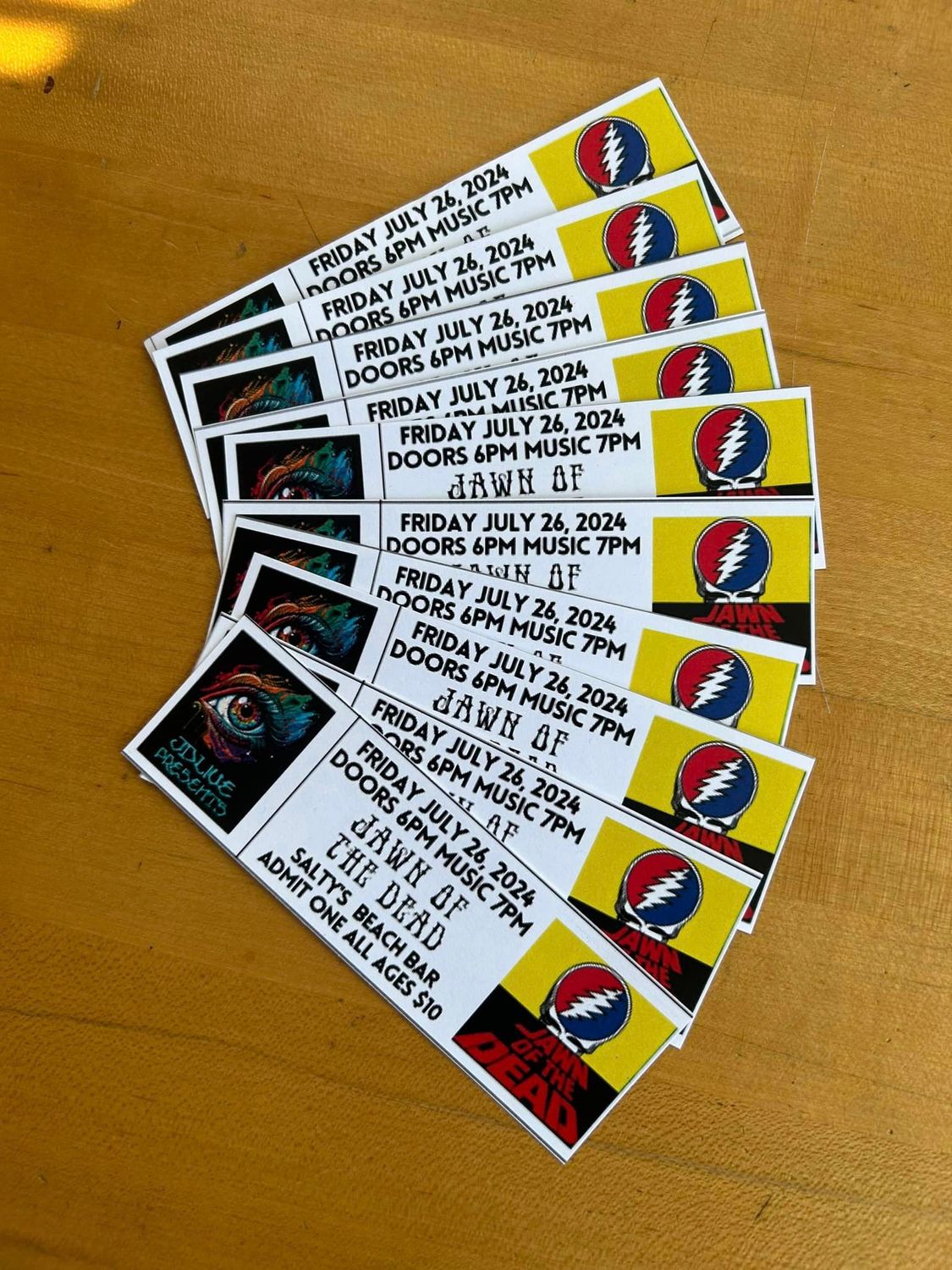 7/26/24 Salty&#39;s Bar Tickets