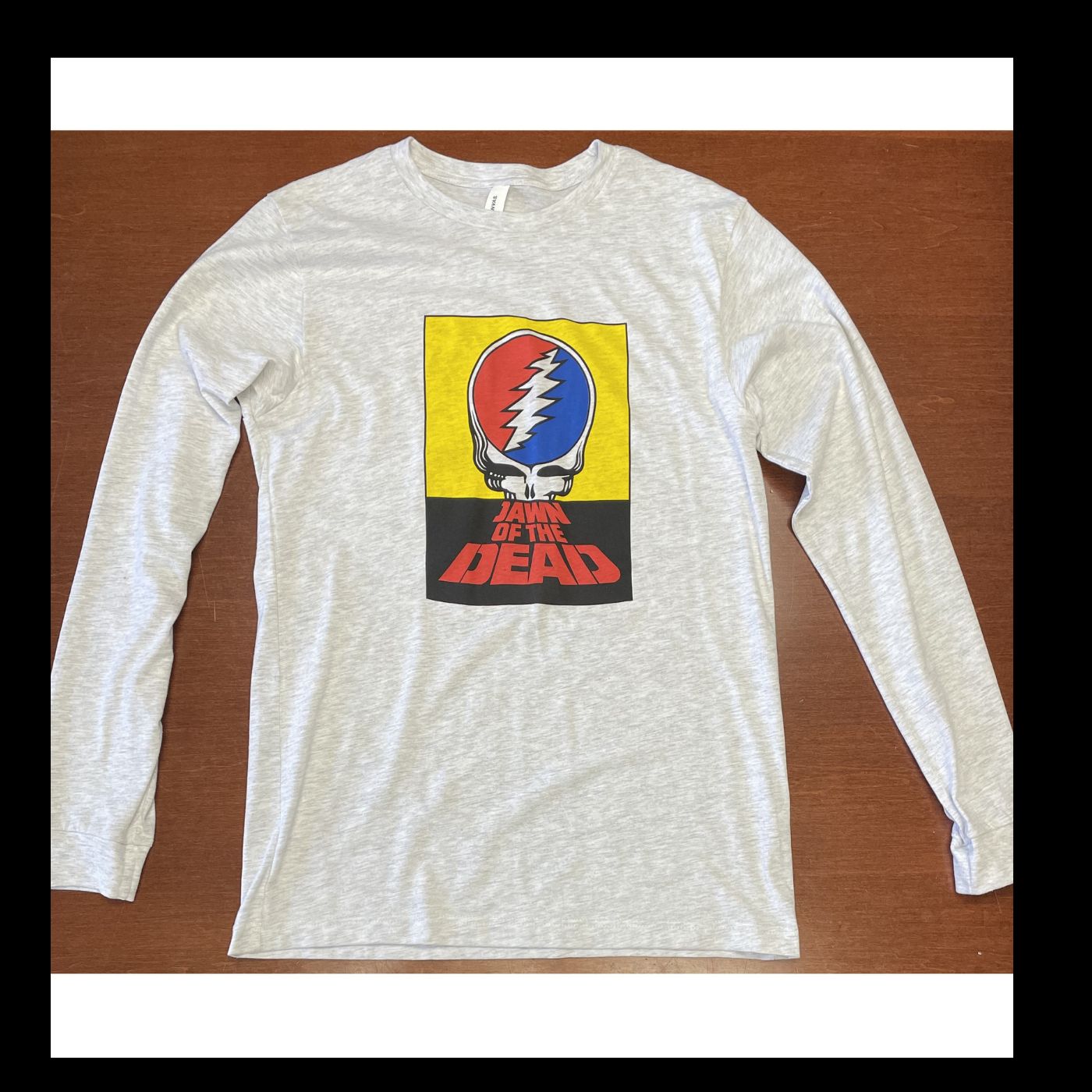 Classic Logo Unisex Long Sleeve Tee - Ash