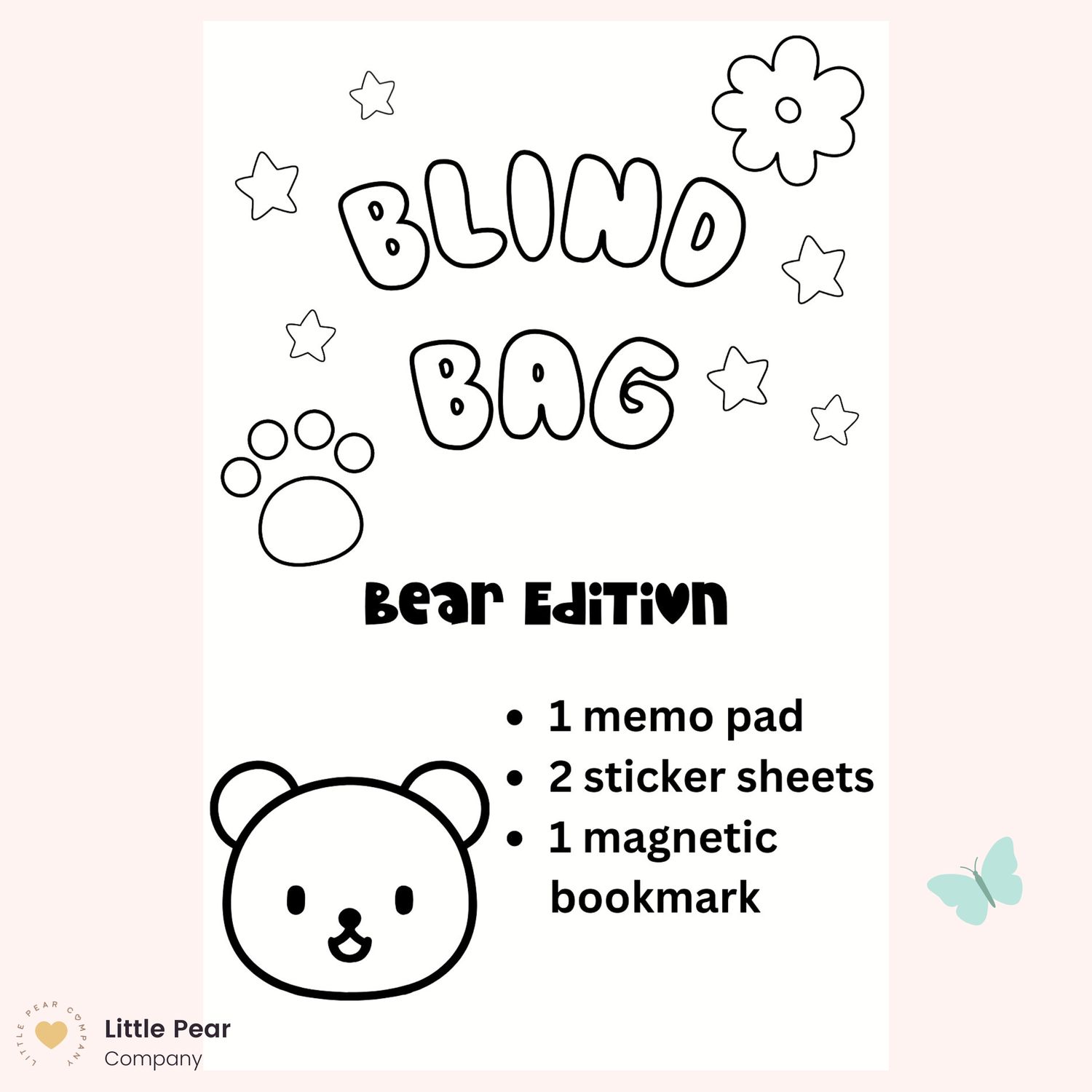 Mystery Bear Blind Bag - Cute Bear Edition