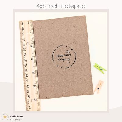 Chicken Notepad - 4x6 Kawaii Rooster Memo Pad - 4x6 Tear Away Pad