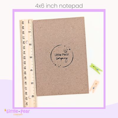 Chicken Notepad - 4x6 Kawaii Rooster Memo Pad - 4x6 Tear Away Pad