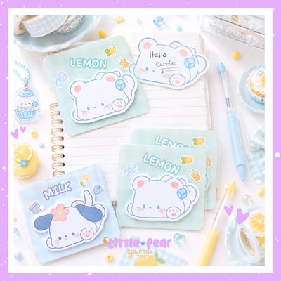 Kawaii Mini Sticky Notepads - Tiny Treasures and Adorable finds - Cute Stationery Goodies