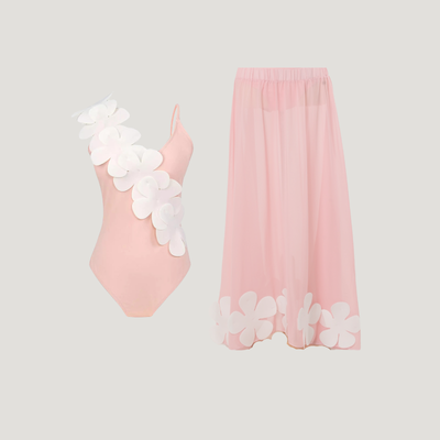 3D Flower in light pink