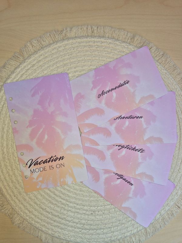 Vakantie bundel met dashboards gepersonaliseerd