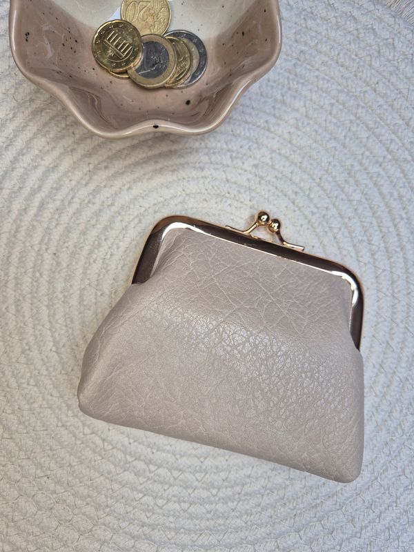 Portemonnee vintage beige