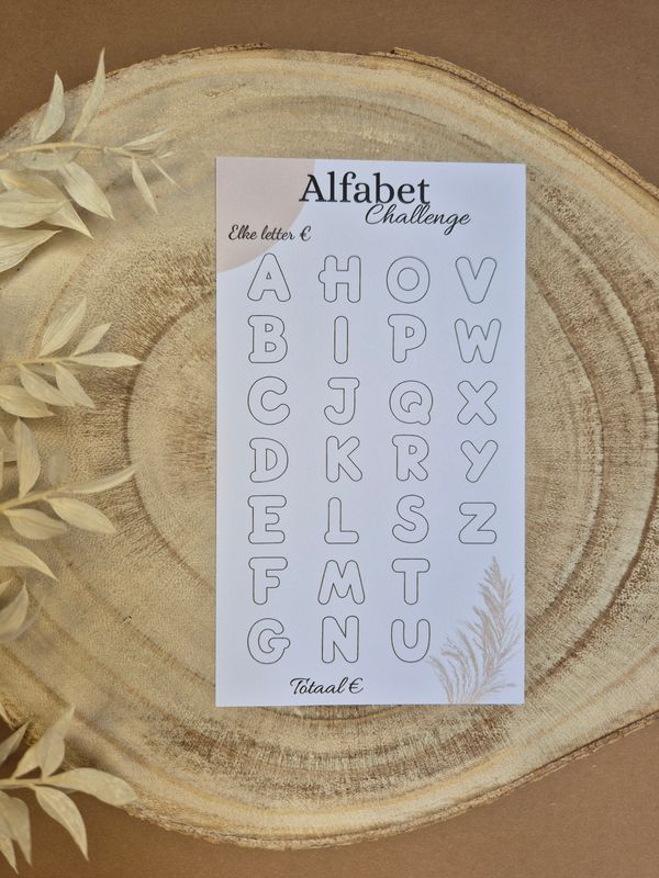 Alfabet challenge