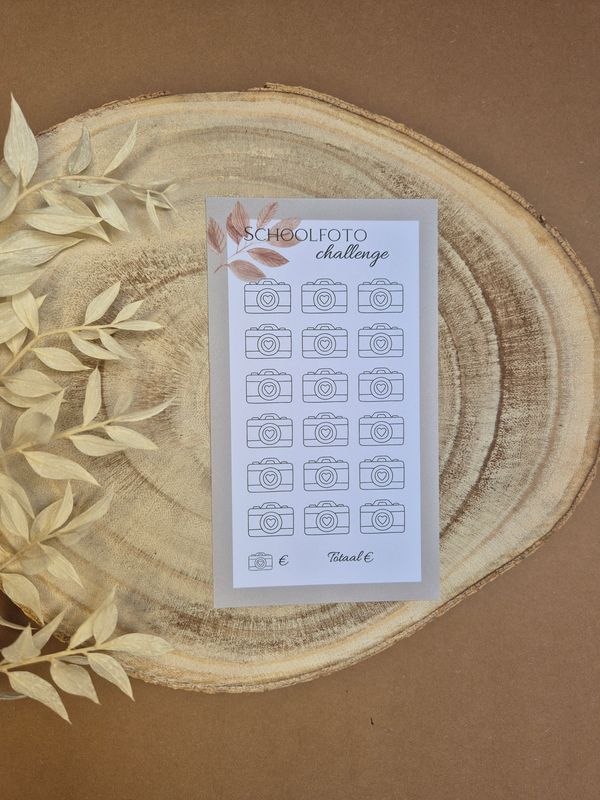 Schoolfoto challenge