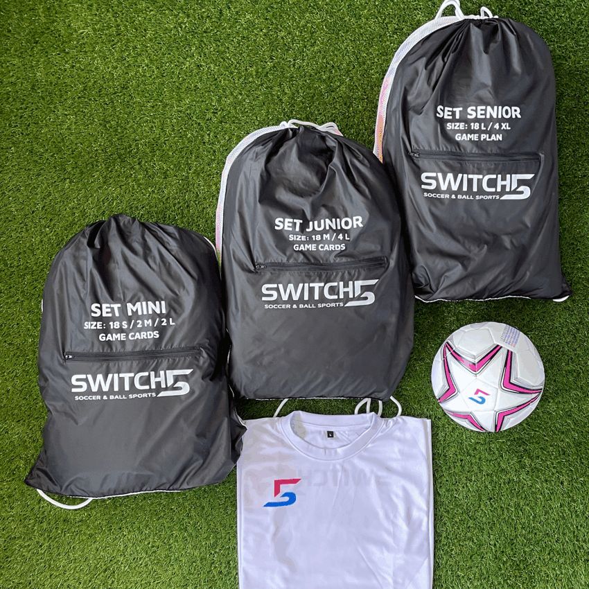 JUNIOREN PAKET: 3 Sets (KIDS, JUNIORS, TEENS) à 22 Wendeleibchen
