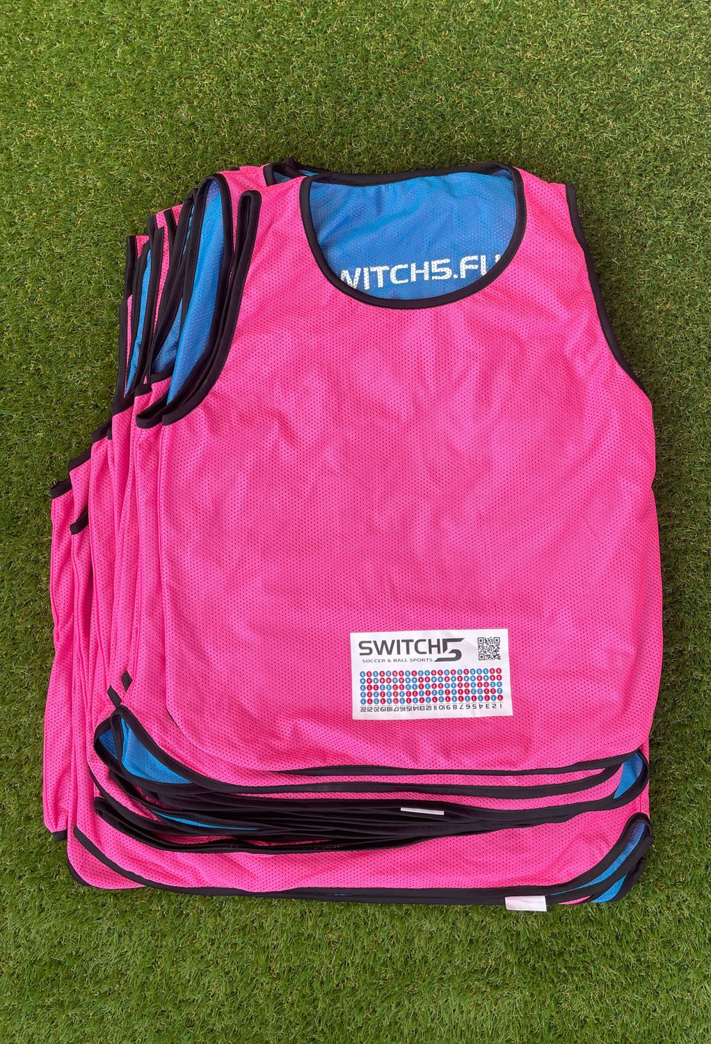 SPIELSET22 - Wendeleibchen in Magenta-Cyan