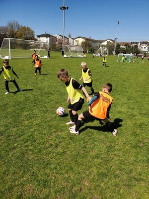 SWITCH5 SPIELSET BIB22 - bestehend aus 22 Wendeleibchen  in Orange &amp; Yellow für faires Teamplay
