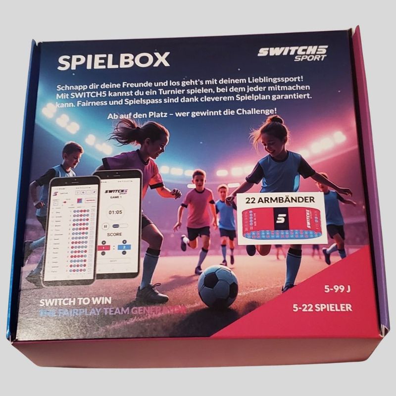 SWITCH5 SPIELBOX22 in Pink &amp; Blue