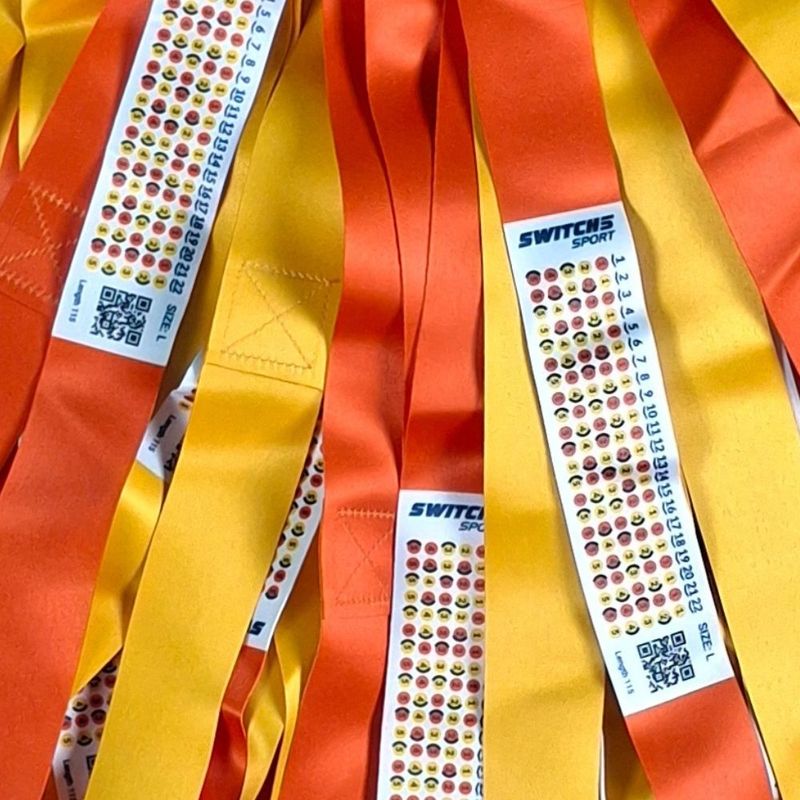 SPIELBAND SET14 in Orange &amp; Yellow