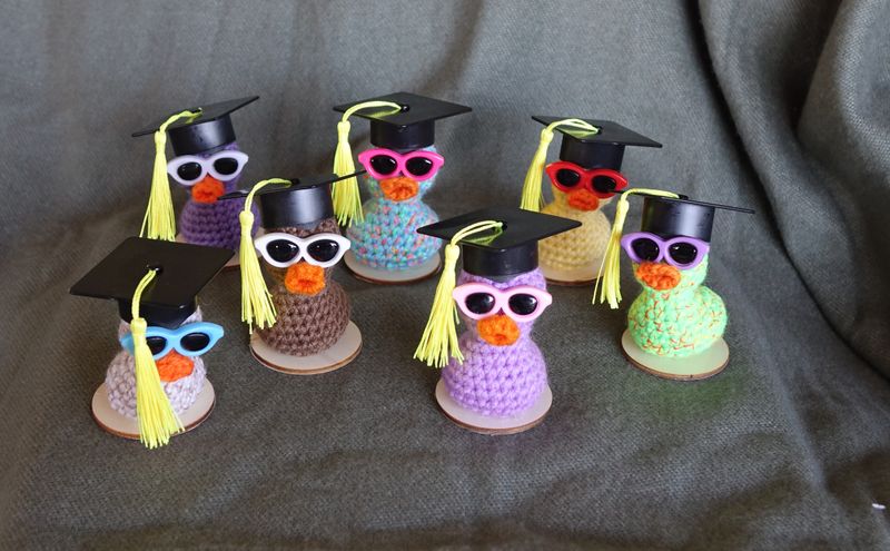 Plucky Duck Graduate