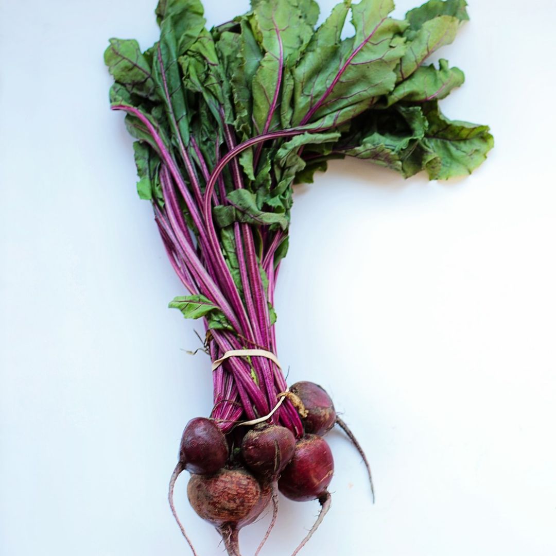 Beetroot Baby with Leaves