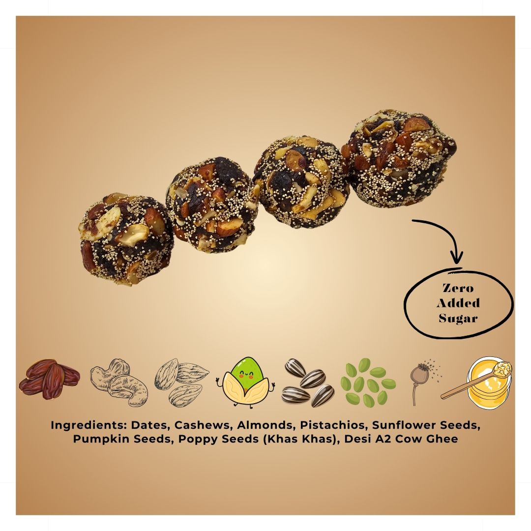 Dates Nuts Seeds Laddoo