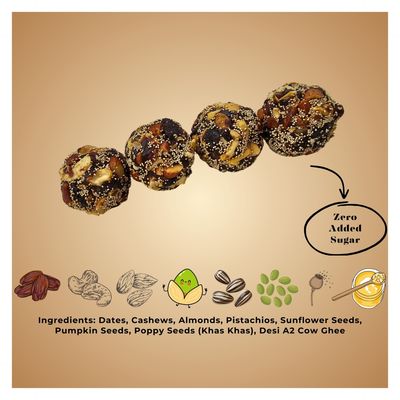 Dates Nuts Seeds Laddoo