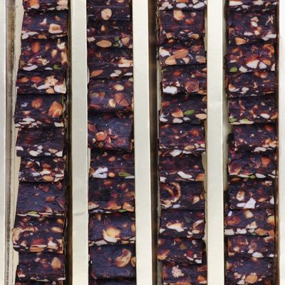 Dates Nuts Rose Barfi