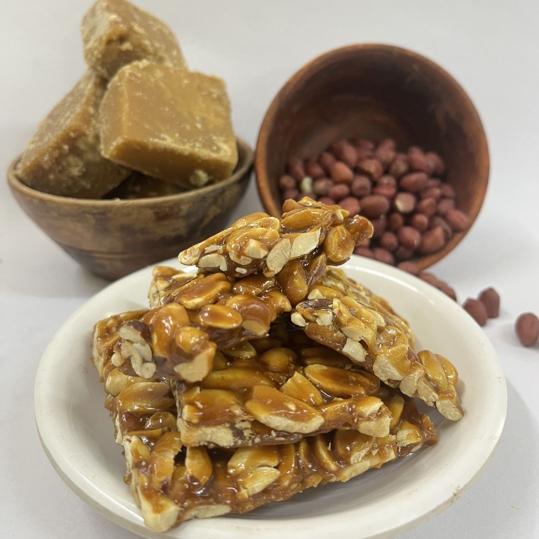 Peanut Jaggery Gajak Chikki