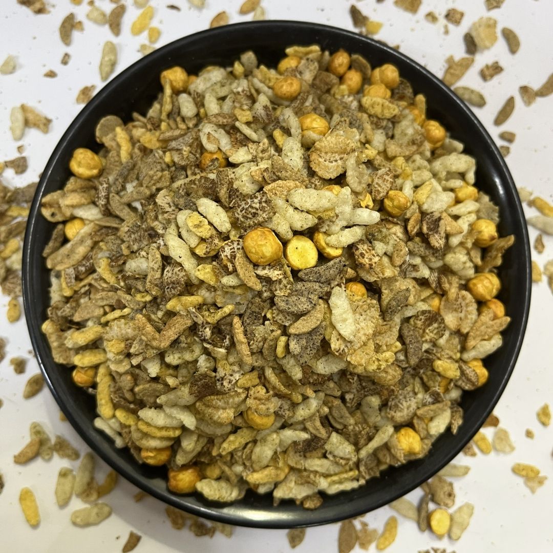 Snacks Pudina Millet Bhel
