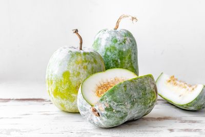 Ash gourd petha vegetable used for curries and petha juice