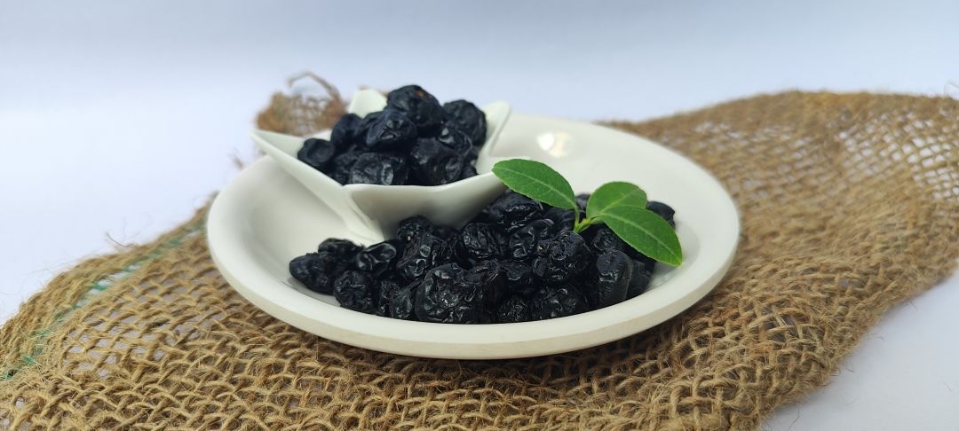 Organic Kashmiri Dried Blueberries (Sun-Dried &amp; No Added Sugar) | Sanesa Yourganic