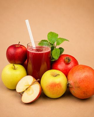 Fresh Organic Juice Online Cold Pressed Apple Pomegranate Home Delivery Delhi NCR