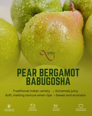 Pear Bergamot Babugosha