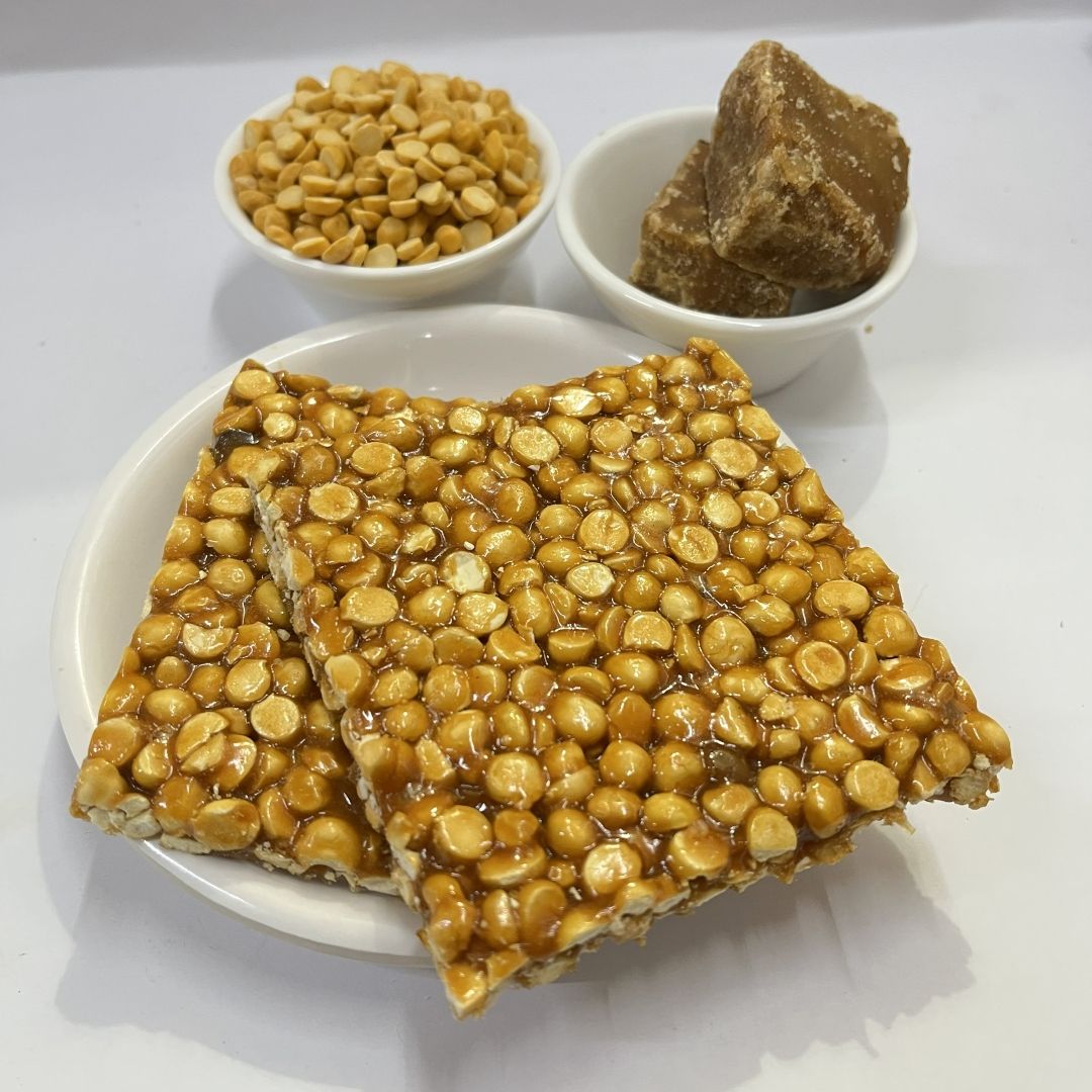 Chana Gajak Chikki