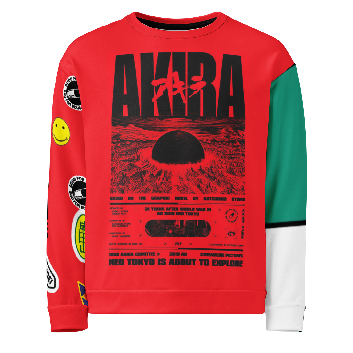 AKIRA CUSTOM SWEATSHIRT (RED) : YOMI VOL. II