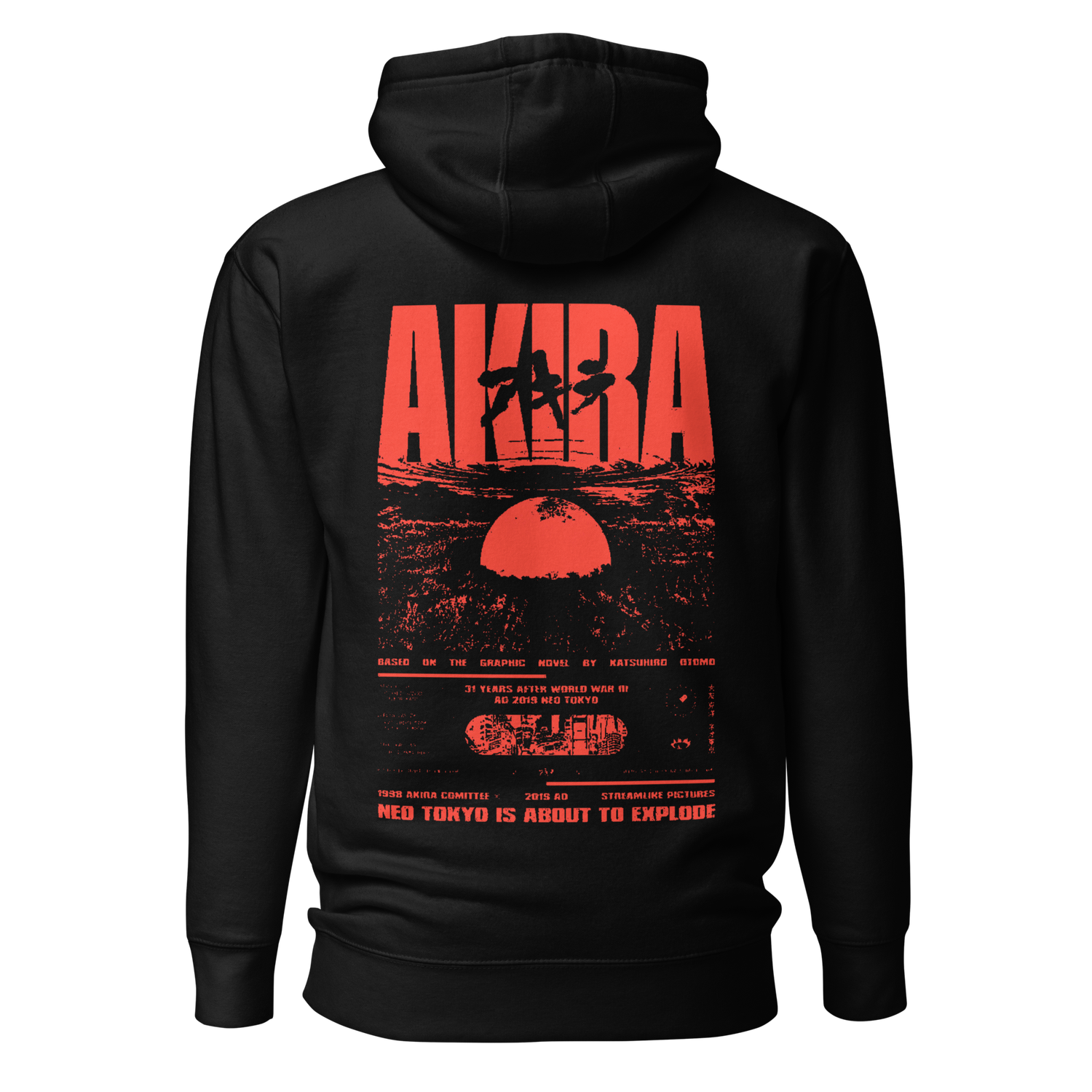 VINTAGE AKIRA EMBROIDERED HOODIE : YOMI VOL. II