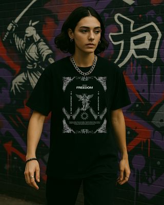 Legacy: FREEDOM – Oversized Streetwear T-Shirt