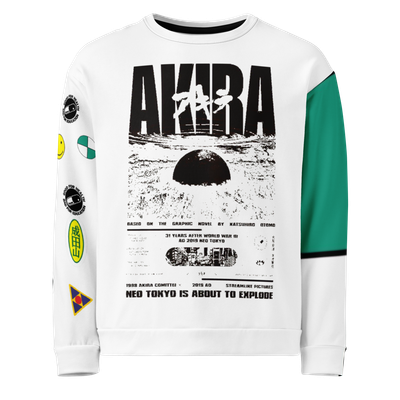 AKIRA CUSTOM SWEATSHIRT (WHITE) : YOMI VOL. II
