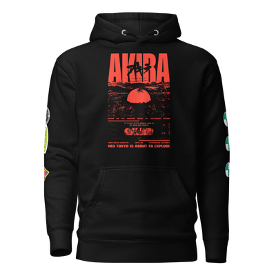 AKIRA BLACK &amp; WHITE HOODIE : YOMI VOL. II