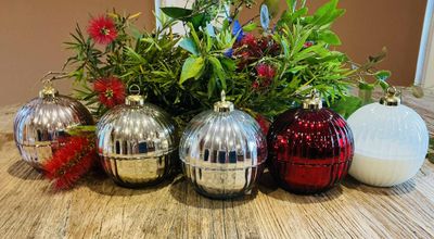 Christmas Bauble Candles