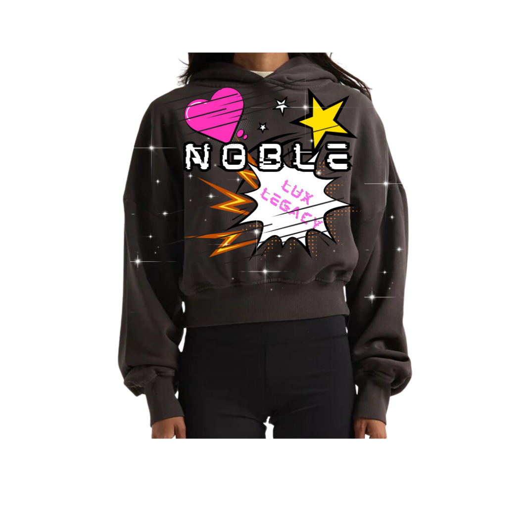 Noble Cropped Hoodie