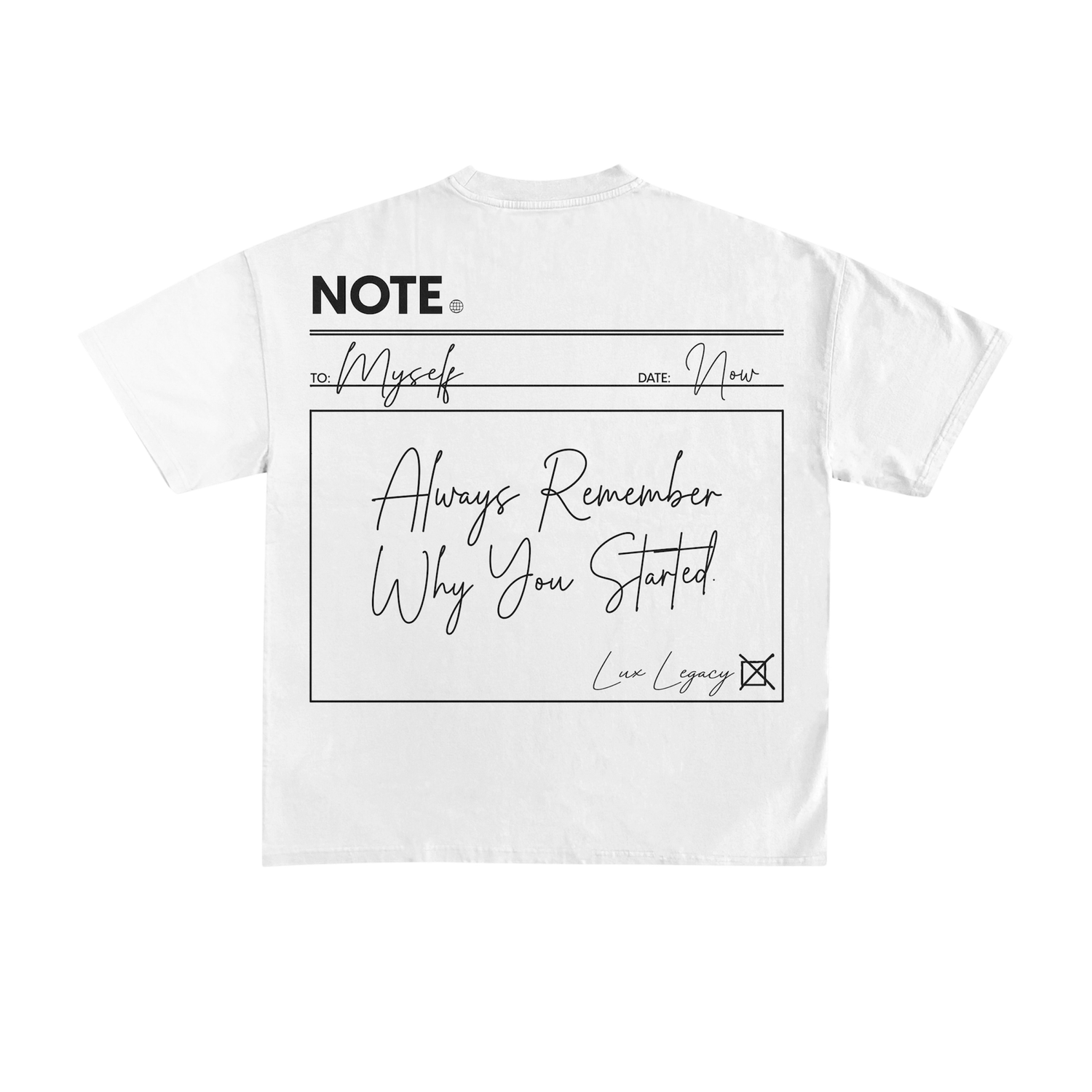Note To Self (white)