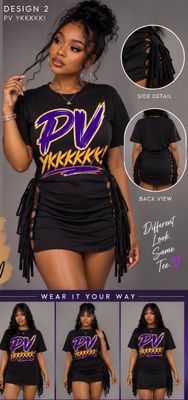 TNA Graphics x Lux Legacy | PVAMU School Spirit Tees