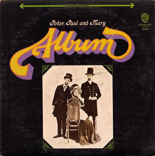 Peter, Paul And Mary – Album (VG, 1966, LP, Stereo, Warner Bros. – WS 1648, Canada)