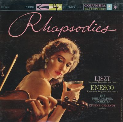 Eugene Ormandy Conducts The Philadelphia Orchestra – Rhapsodies (VG)