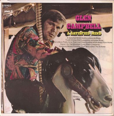 Glen Campbell - A Satisfied Mind (G, 1968, LP, Pickwick/33 Records – SPC-3134)