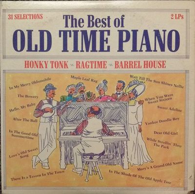 Rags Rafferty – The Best Of Old Time Piano (VG, 2LP, Cape Music, Inc. – C-201) DSG