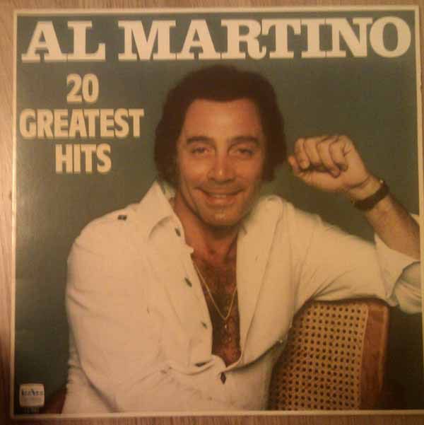 Al Martino – 20 Greatest Hits (VG, 1978, LP, Tee Vee Records – TA 1082 / SL8163, Canada)