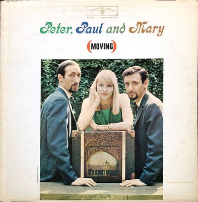 Peter, Paul And Mary – (Moving) (VG, 1963, LP, Warner Bros. – W 1473)