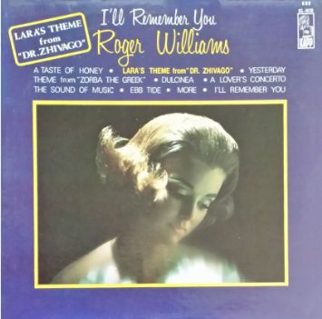 Roger Williams – I&#39;ll Remember You (G, Kapp Records – KS 3470, Canada)