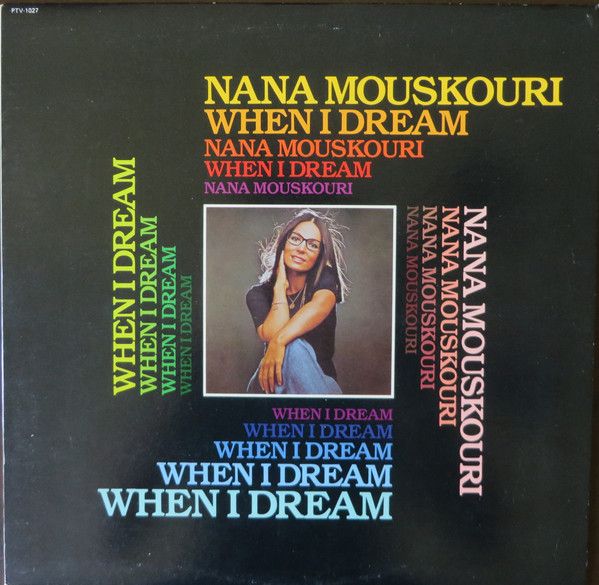 Nana Mouskouri – When I Dream (VG, 1973, LP, 	Philips – PTV-1027, Canada)