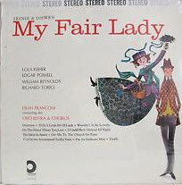 Dean Franconi Orchestra and Chorus - Lerner &amp; Loewe&#39;s My Fair Lady (G, LP, 	Design Records – DLP-212))