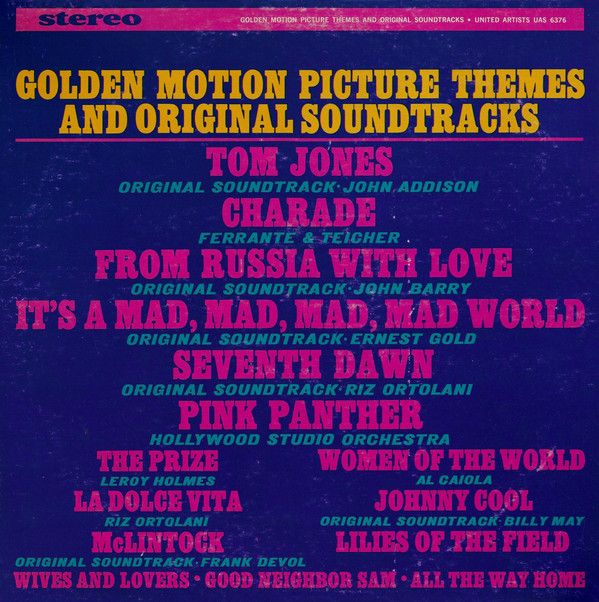 Various – Golden Motion Picture Themes And Original Soundtracks (VG)